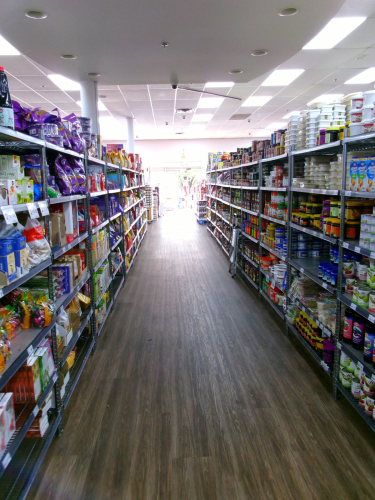 Shop Aisle with Flare
