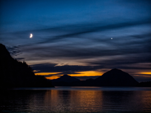 Evening Star at Dusk