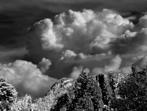 Clouds over the Mountain