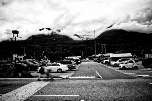 Parking Lot with a View