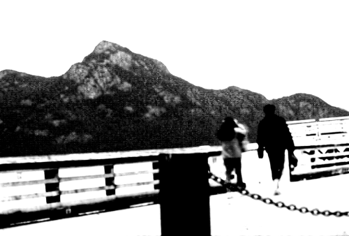 Pier Walk BW